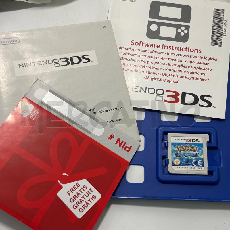 POKÉMON ZAFFIRO ALPHA NINTENDO 3DS | Mercatino dell'Usato Pomezia 3