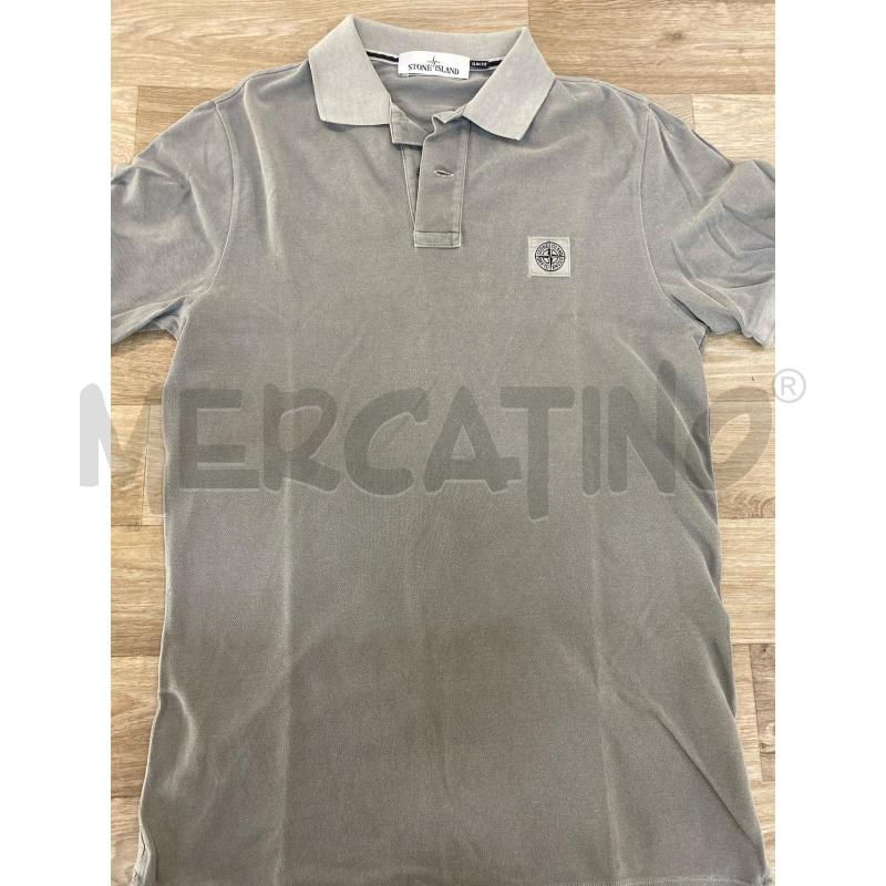 POLO UOMO STONE ISLAND GRIGIA | Mercatino dell'Usato Pomezia 1