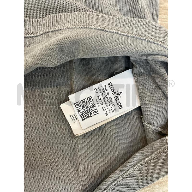 POLO UOMO STONE ISLAND GRIGIA | Mercatino dell'Usato Pomezia 3