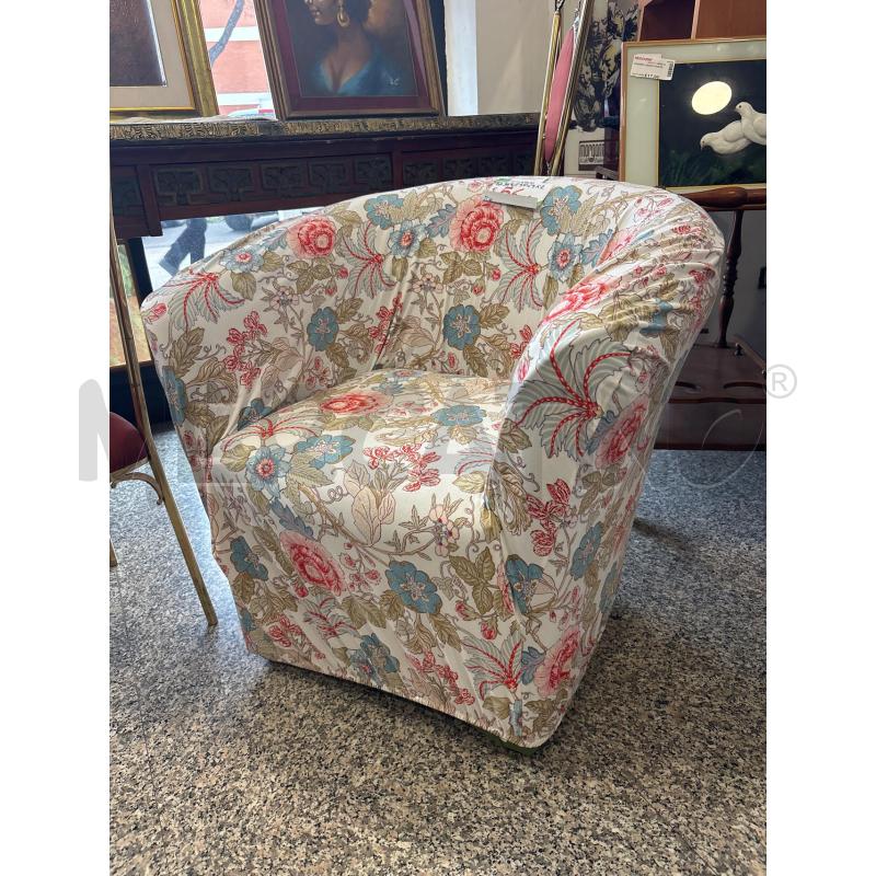 POLTRONCINA POZZETTO CON COPERTURA FIORI | Mercatino dell'Usato Pomezia 1