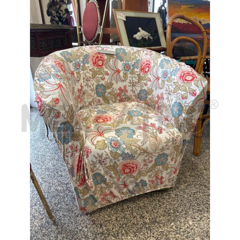 POLTRONCINA POZZETTO CON COPERTURA FIORI | Mercatino dell'Usato Pomezia 2