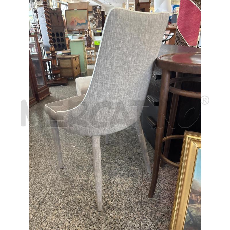 POLTRONCINA STOFFA GRIGIA | Mercatino dell'Usato Pomezia 3