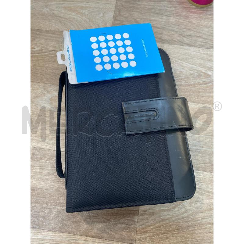 PORTA AGENDA NERA PIQUADRO  | Mercatino dell'Usato Pomezia 1