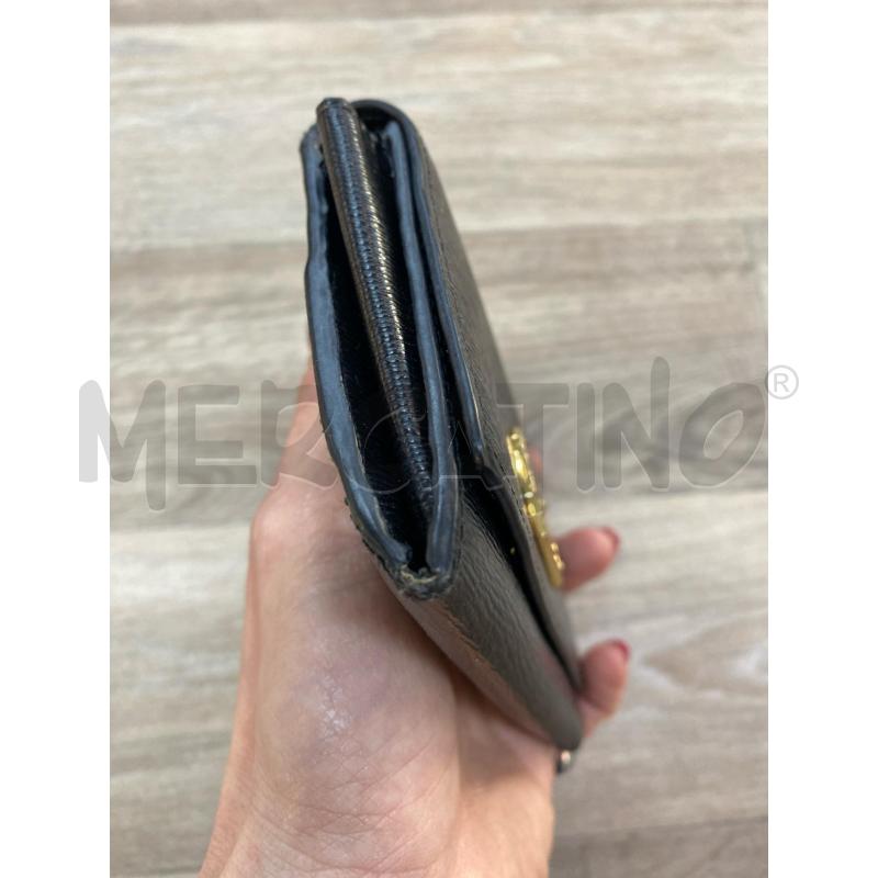PORTA FOGLIO/PORTA CARTE  RALPH LAUREN PELLE NERO | Mercatino dell'Usato Pomezia 4