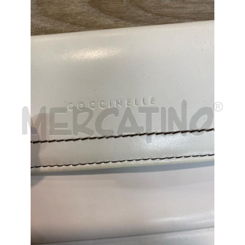 PORTA FOGLIO COCCINELLE BIANCO AVORIO RETTANGOLARE | Mercatino dell'Usato Pomezia 3