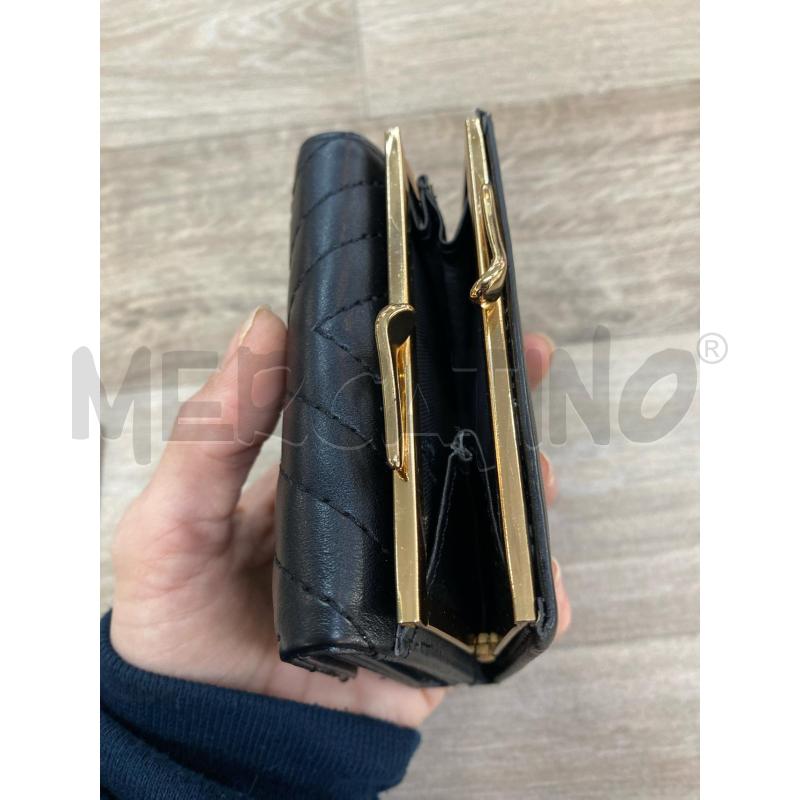 PORTA FOGLIO MARIO VALENTINO RELOVE RECYCLE NERO | Mercatino dell'Usato Pomezia 3