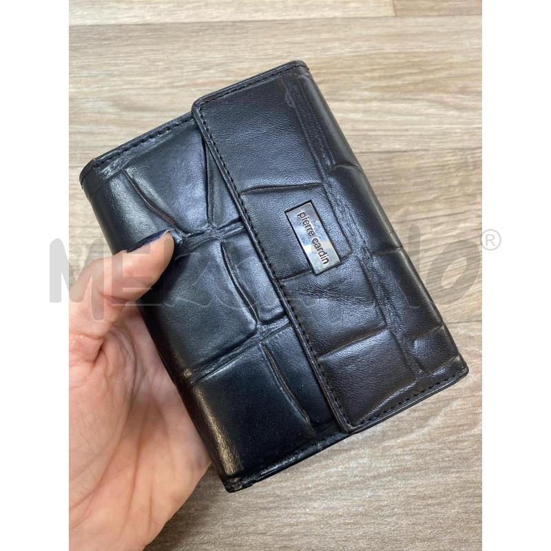 PORTA FOGLIO PIERRE CARDIN IN PELLE NERO | Mercatino dell'Usato Pomezia 2