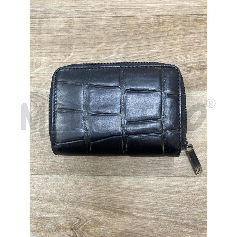 PORTA FOGLIO PIERRE CARDIN IN PELLE NERO | Mercatino dell'Usato Pomezia 4