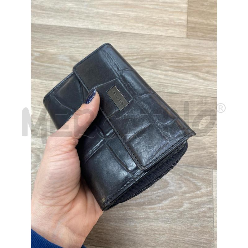 PORTA FOGLIO PIERRE CARDIN IN PELLE NERO | Mercatino dell'Usato Pomezia 5