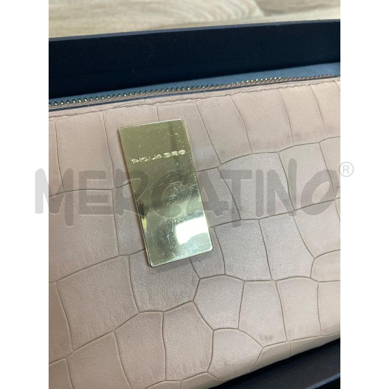PORTA FOGLIO PIQUADRO DAFNE 4 SOFFIETTI ROSA ANTICO | Mercatino dell'Usato Pomezia 2