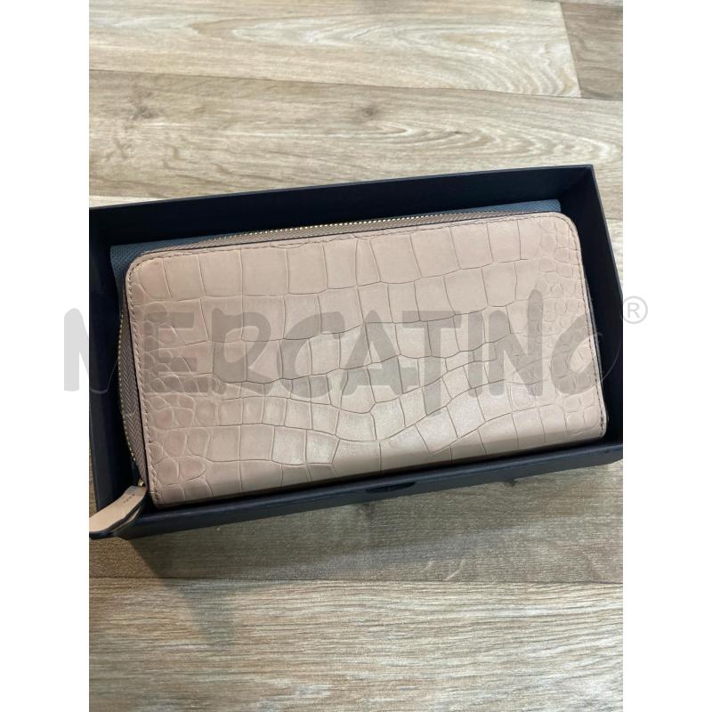 PORTA FOGLIO PIQUADRO DAFNE 4 SOFFIETTI ROSA ANTICO | Mercatino dell'Usato Pomezia 4
