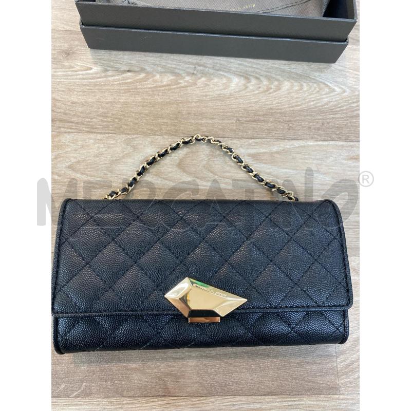 PORTA FOGLIO TRACOLLA NERO CHARLES&KEITH | Mercatino dell'Usato Pomezia 2