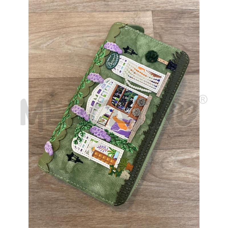 PORTA FOGLIO VERDE VENDULA BOTANIST | Mercatino dell'Usato Pomezia 1