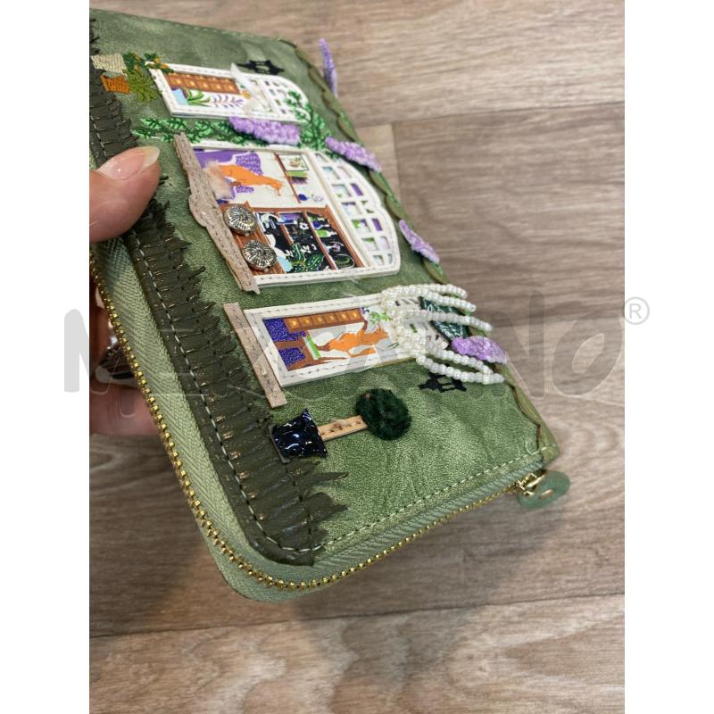 PORTA FOGLIO VERDE VENDULA BOTANIST | Mercatino dell'Usato Pomezia 2