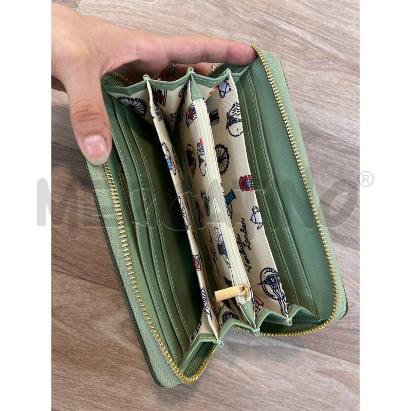 PORTA FOGLIO VERDE VENDULA BOTANIST | Mercatino dell'Usato Pomezia 4