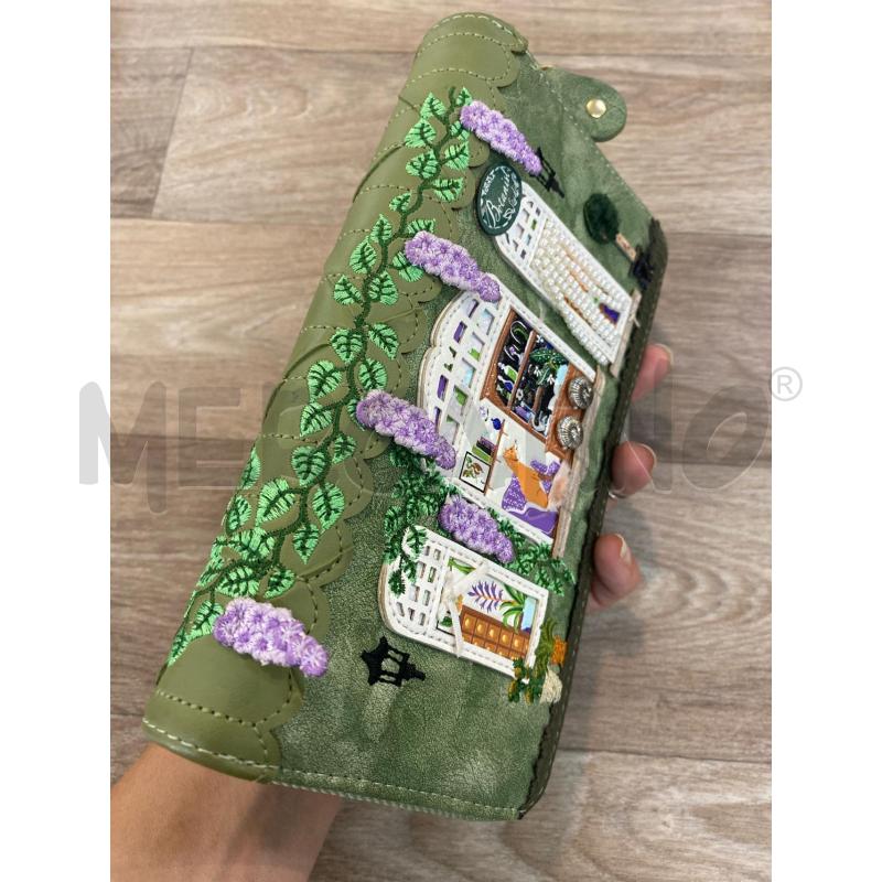 PORTA FOGLIO VERDE VENDULA BOTANIST | Mercatino dell'Usato Pomezia 5