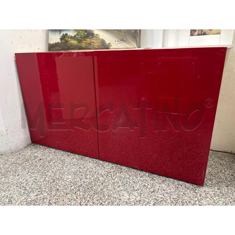PORTA TV SPORTELLI ROSSI | Mercatino dell'Usato Pomezia 1