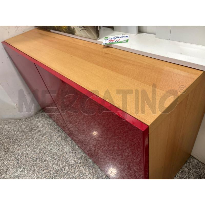 PORTA TV SPORTELLI ROSSI | Mercatino dell'Usato Pomezia 2