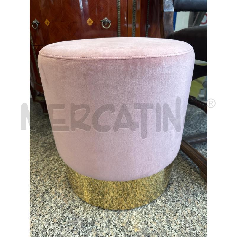 POUF CILINDRO ROSA | Mercatino dell'Usato Pomezia 1