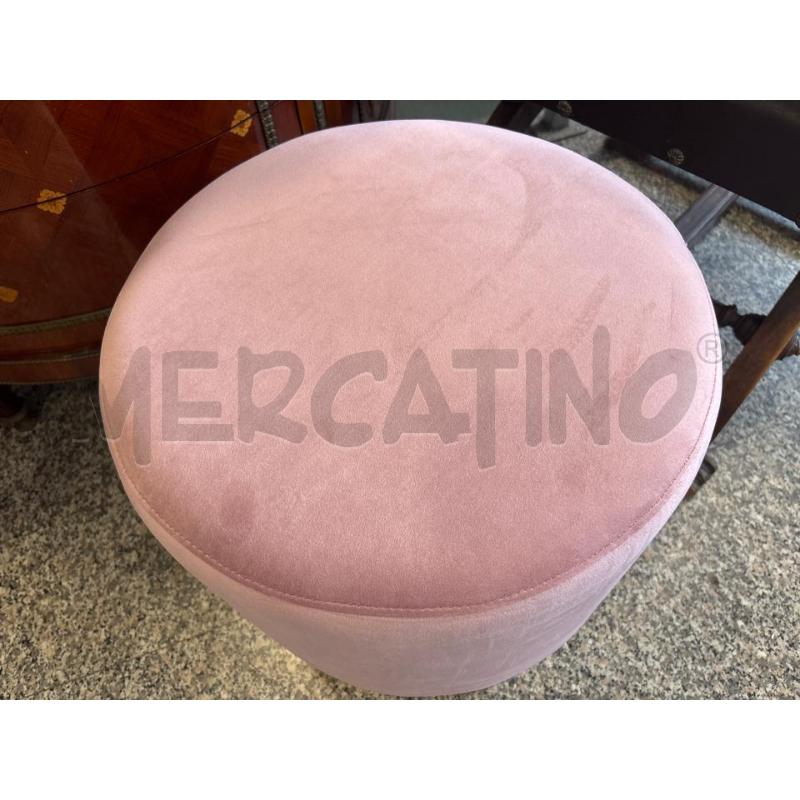 POUF CILINDRO ROSA | Mercatino dell'Usato Pomezia 2