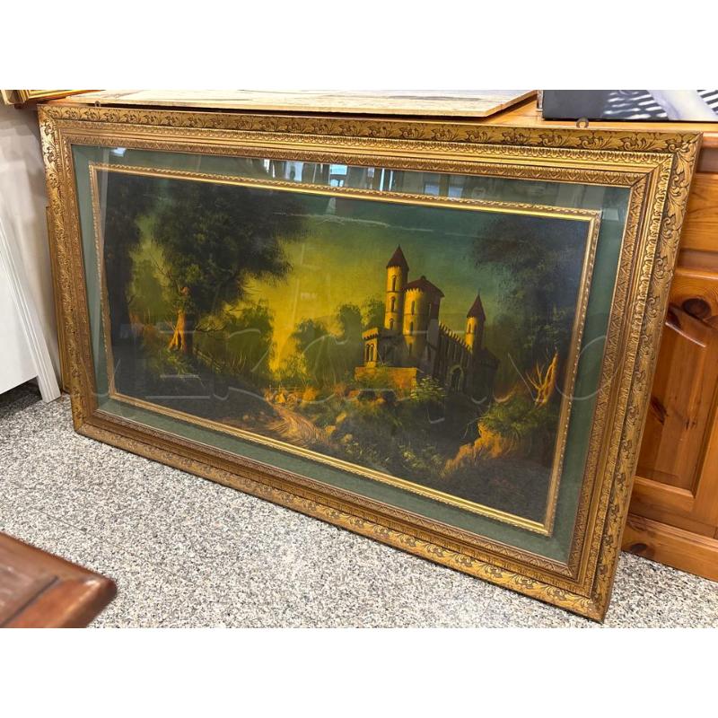 QUADRO 148 X 90 CM PAESAGGIO C/DOR | Mercatino dell'Usato Pomezia 1
