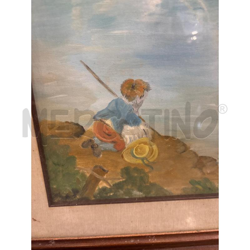 QUADRO 68 X 88 PAESAGGIO LACUSTRE | Mercatino dell'Usato Pomezia 3