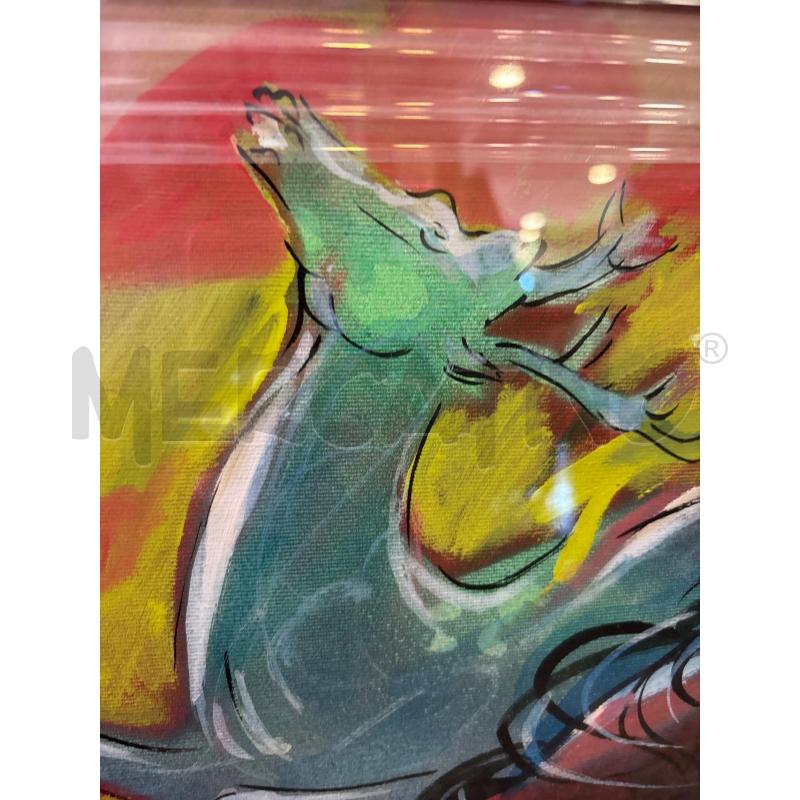 QUADRO 77 X 58 C/ARG. CAVALLI | Mercatino dell'Usato Pomezia 4