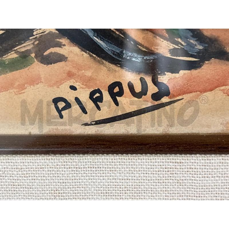 QUADRO ACQUARELLO PIPPUS | Mercatino dell'Usato Pomezia 3