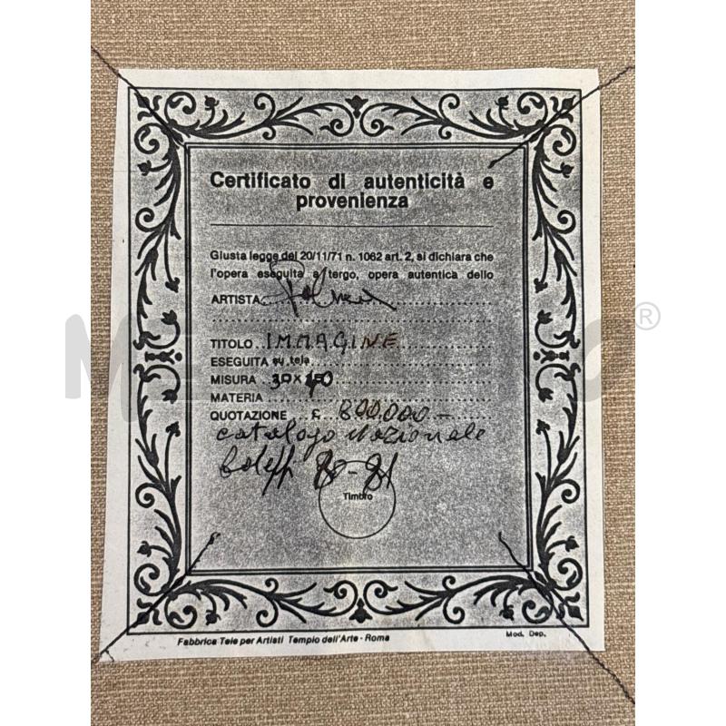 QUADRO A FIRMA PALMA 30 X 40 CM | Mercatino dell'Usato Pomezia 4