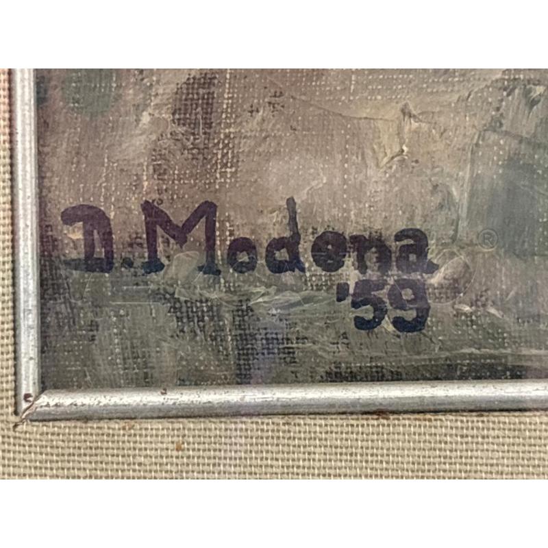 QUADRO DARIO MODENA OLIO SU TELA | Mercatino dell'Usato Pomezia 2