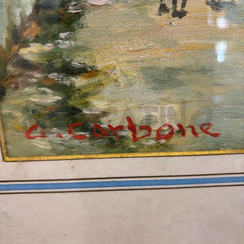 QUADRO FIRMA CARBONE C/DOR 62 X 55 CM | Mercatino dell'Usato Pomezia 2