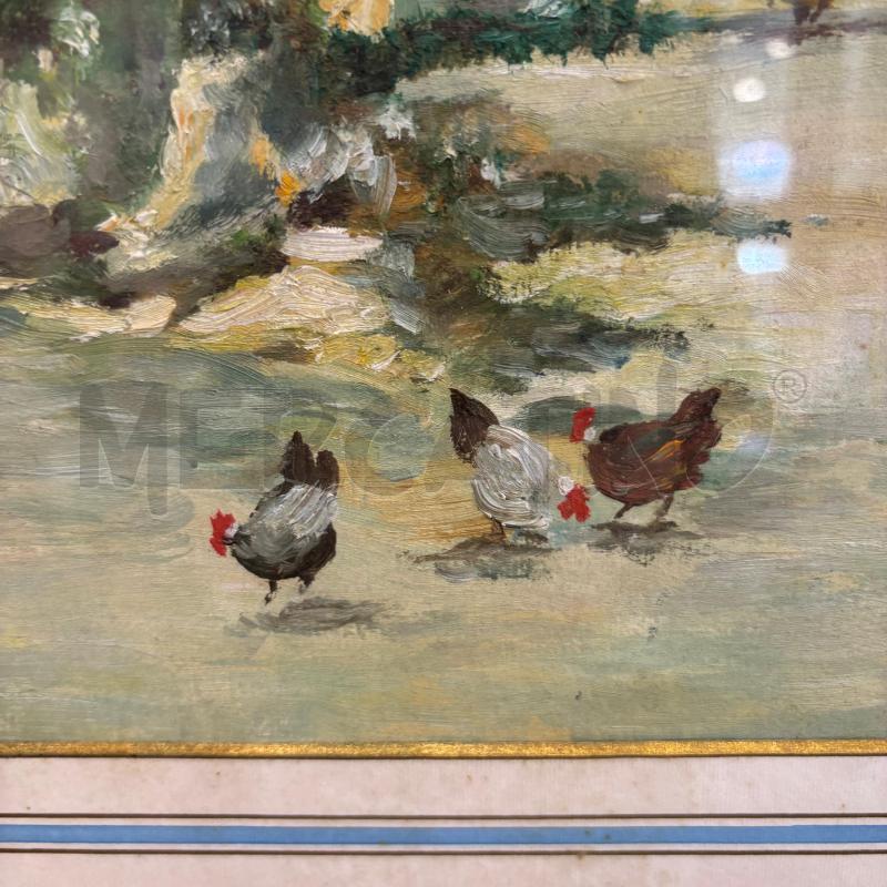 QUADRO FIRMA CARBONE C/DOR 62 X 55 CM | Mercatino dell'Usato Pomezia 3