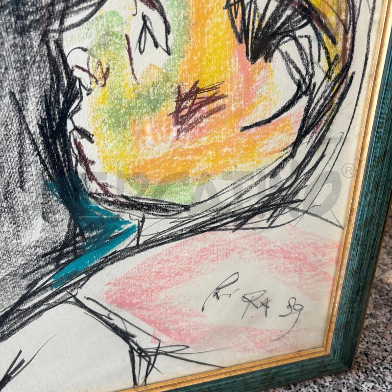 QUADRO GRANDE DONNA CON BAMBINO | Mercatino dell'Usato Pomezia 3