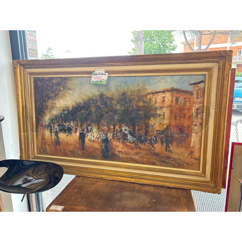 QUADRO GRANDE OLIO SU TELA | Mercatino dell'Usato Pomezia 1