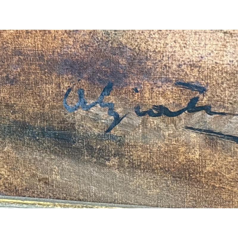 QUADRO GRANDE OLIO SU TELA | Mercatino dell'Usato Pomezia 3