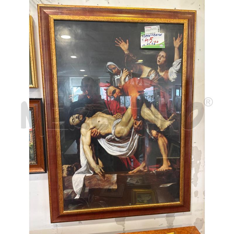 QUADRO GRANDE STAMPA CROCIFISO | Mercatino dell'Usato Pomezia 1