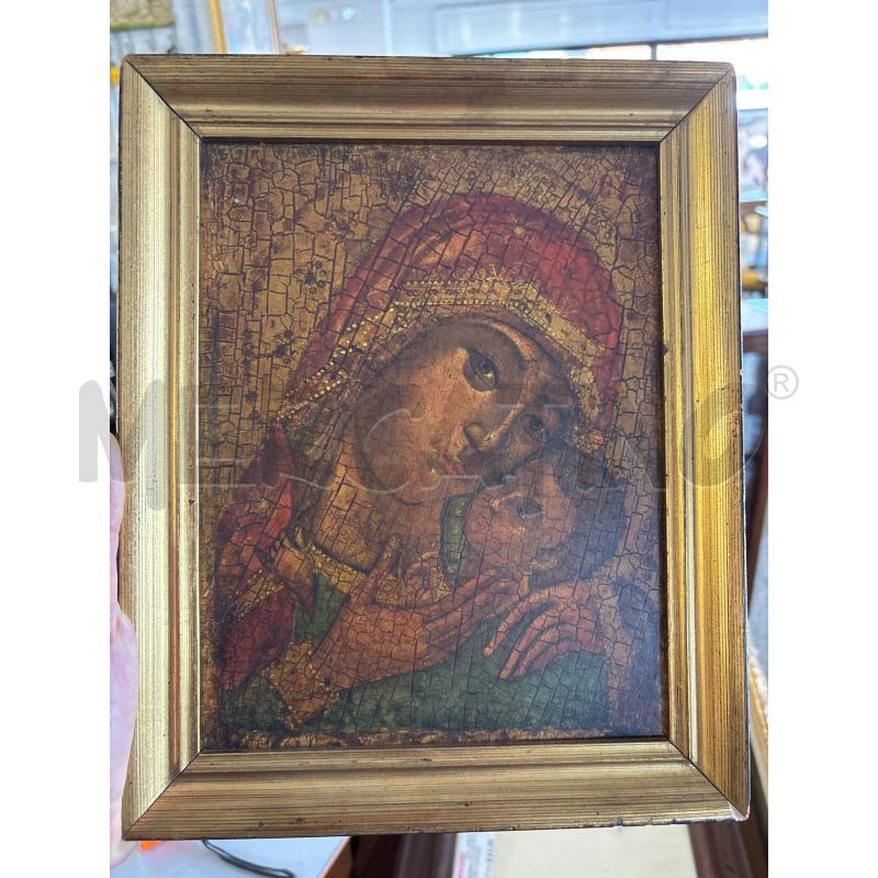 QUADRO ICONA SU LEGNO | Mercatino dell'Usato Pomezia 1