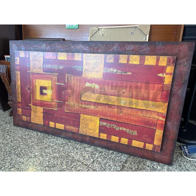 QUADRO LEGNO ASTRATTO | Mercatino dell'Usato Pomezia 1