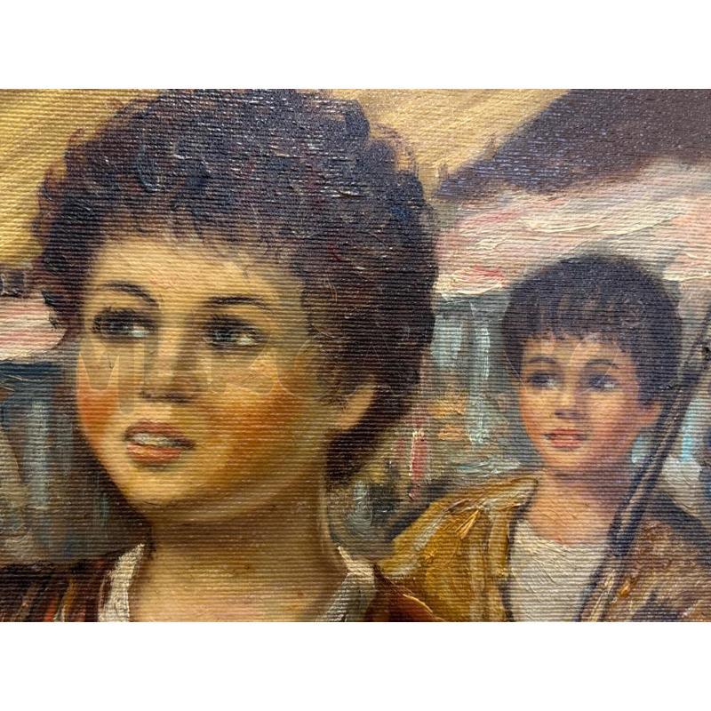 QUADRO OLIO SU TELA DI GENNARO | Mercatino dell'Usato Pomezia 4
