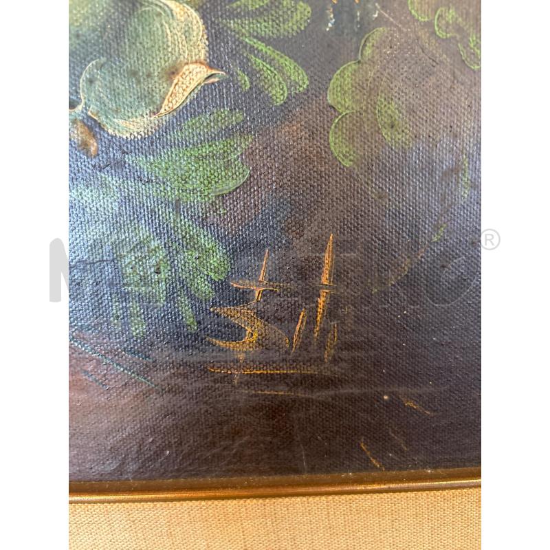 QUADRO OLIO SU TELA FIORI MISTI | Mercatino dell'Usato Pomezia 3