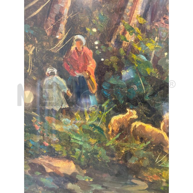 QUADRO OLIO SU TELA PASTORELLI | Mercatino dell'Usato Pomezia 2
