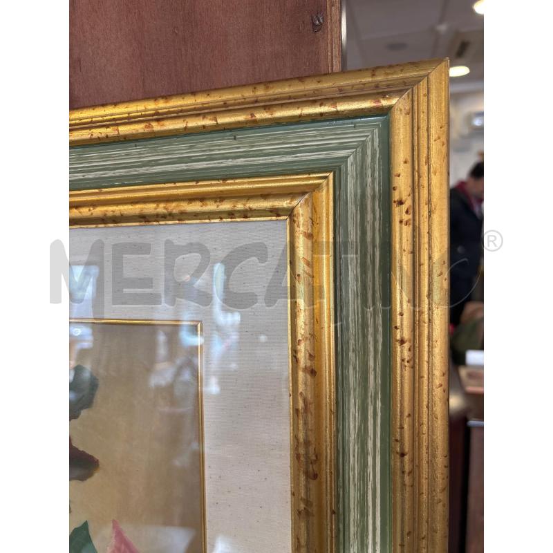 QUADRO OLIO SU TELA ROSE  | Mercatino dell'Usato Pomezia 2