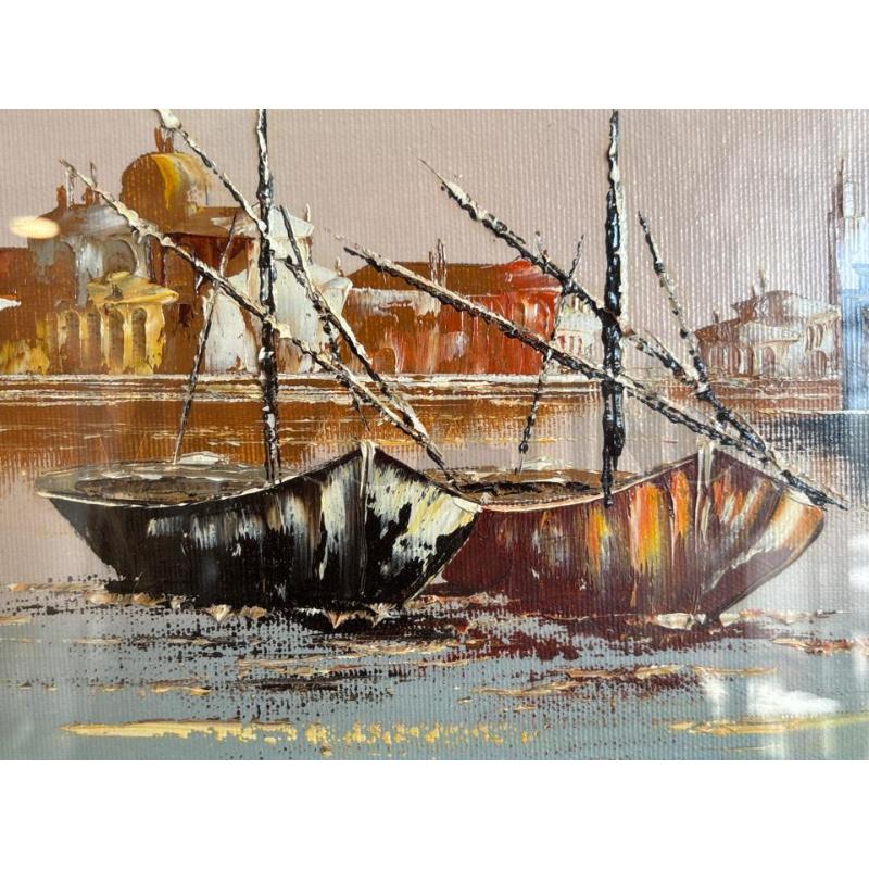 QUADRO OLIO SU TELA VENEZIA | Mercatino dell'Usato Pomezia 2