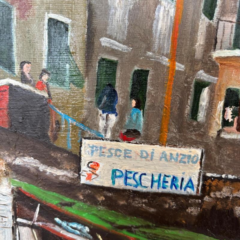 QUADRO PAESAGGIO CITTADINO 85 X 65 CM | Mercatino dell'Usato Pomezia 2