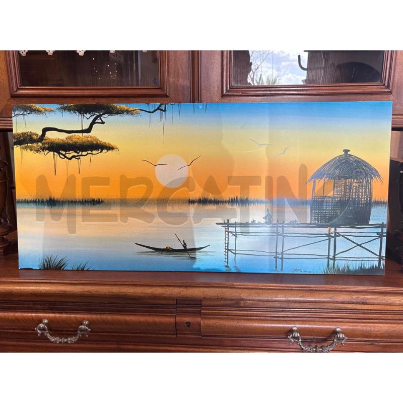 QUADRO PANNELLO PAESAGGIO MARE | Mercatino dell'Usato Pomezia 1