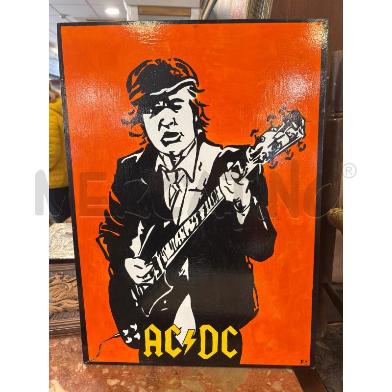 QUADRO POSTER AC DC | Mercatino dell'Usato Pomezia 1