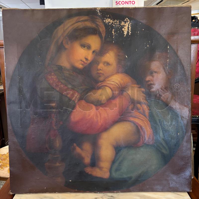 QUADRO RIPR. RAFFAELLO 1932 ROMEA RAVAZZI | Mercatino dell'Usato Pomezia 1