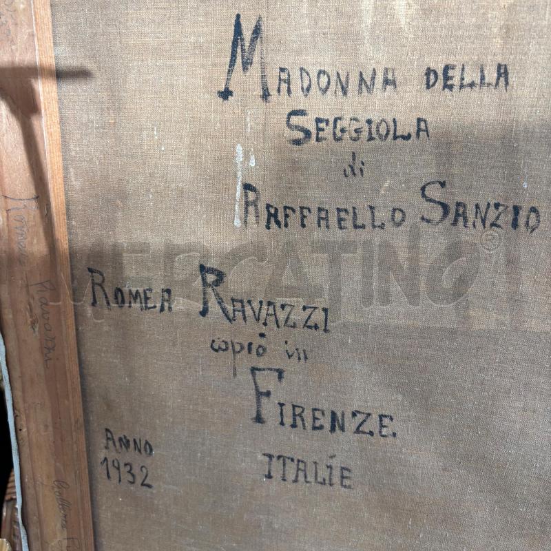 QUADRO RIPR. RAFFAELLO 1932 ROMEA RAVAZZI | Mercatino dell'Usato Pomezia 4