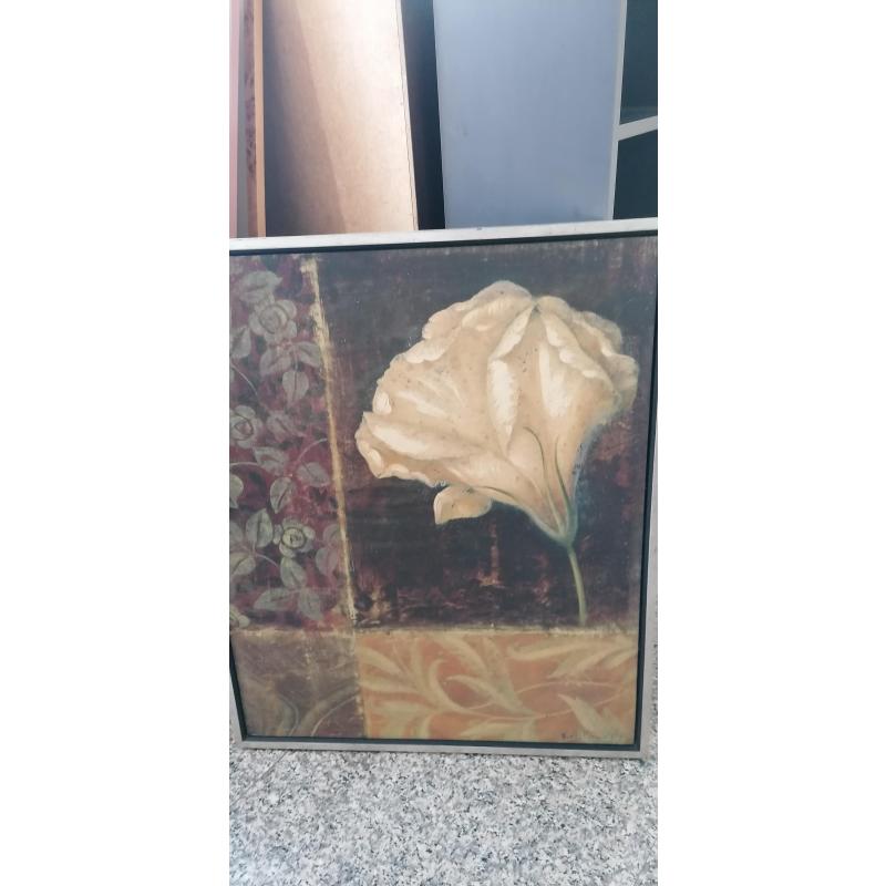 QUADRO STAMPA SU TELA GIGLIO | Mercatino dell'Usato Pomezia 2
