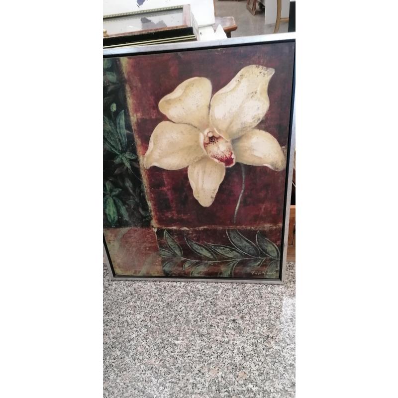 QUADRO STAMPA SU TELA ORCHIDEA | Mercatino dell'Usato Pomezia 1